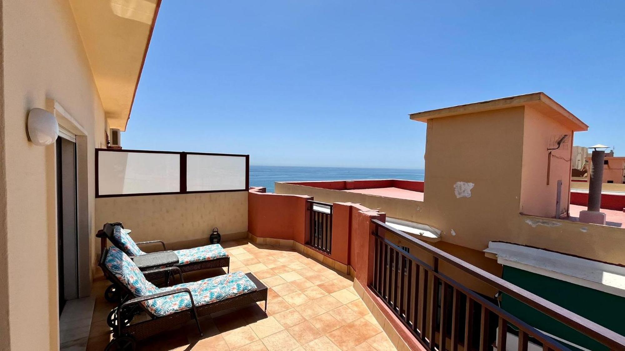 Ferienwohnung Atico En Yate Iv, Primera Linea Playa Fuengirola Exterior foto